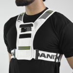 تصویر  جلیقه ورزشی چندکاره دنیکس وست مدل Danix-1 سفید