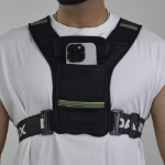 تصویر  جلیقه ورزشی چندکاره دنیکس وست مدل Danix-2 مشکی